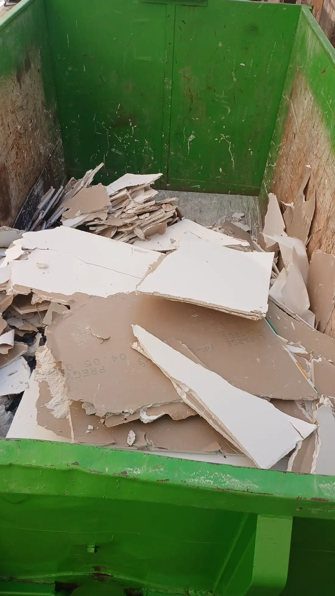 Intervention fin de chantier